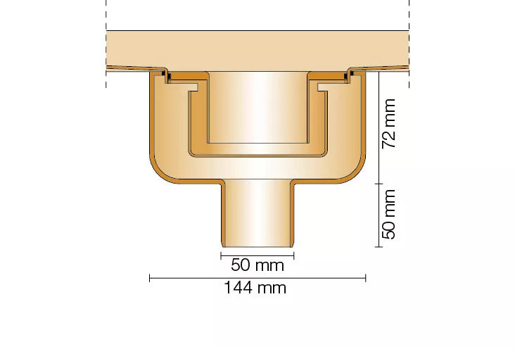 Angle end profile, shiny stainless steel 3m 