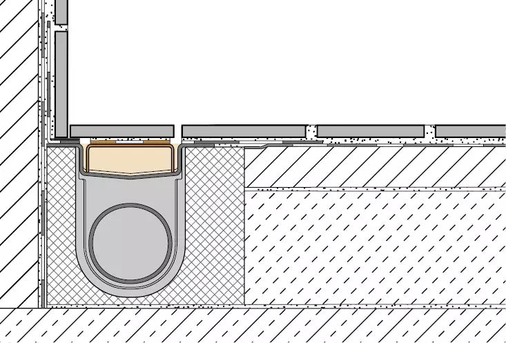 Schlüter-KERDI-LINE-D - Rahmenlose Rinnenabdeckung, passend zu Schlüter-KERDI-LINE-Rinnenkörpern