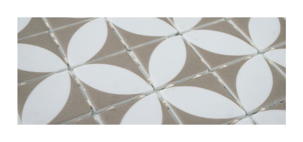 Mosaik Fliesen - Terra 5x5cm Netz 31,1x31,1cm