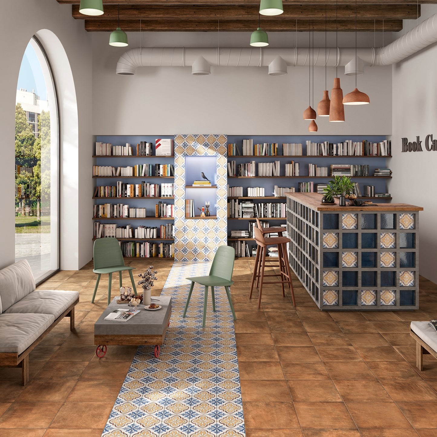 Terre Etrusche - Modulare Formate noble Optik in erdigen Farbtöne - Elios Ceramica