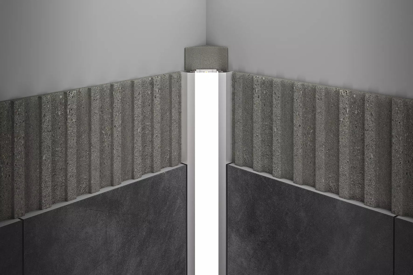 Montageklammer für Schlüter-LIPROTEC-LLE Ecken-Trägerprofil LED-Streifen