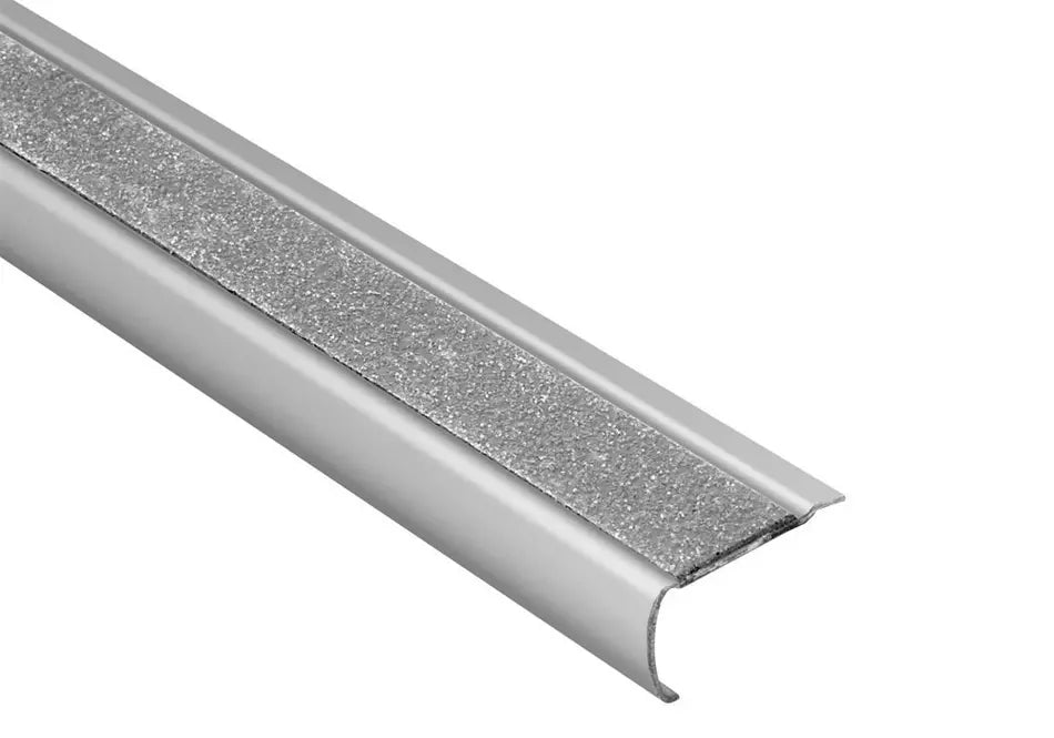 Schlüter-TREP-GK/-GLK Profile - Treppenprofil aus gebürstetem Edelstahl