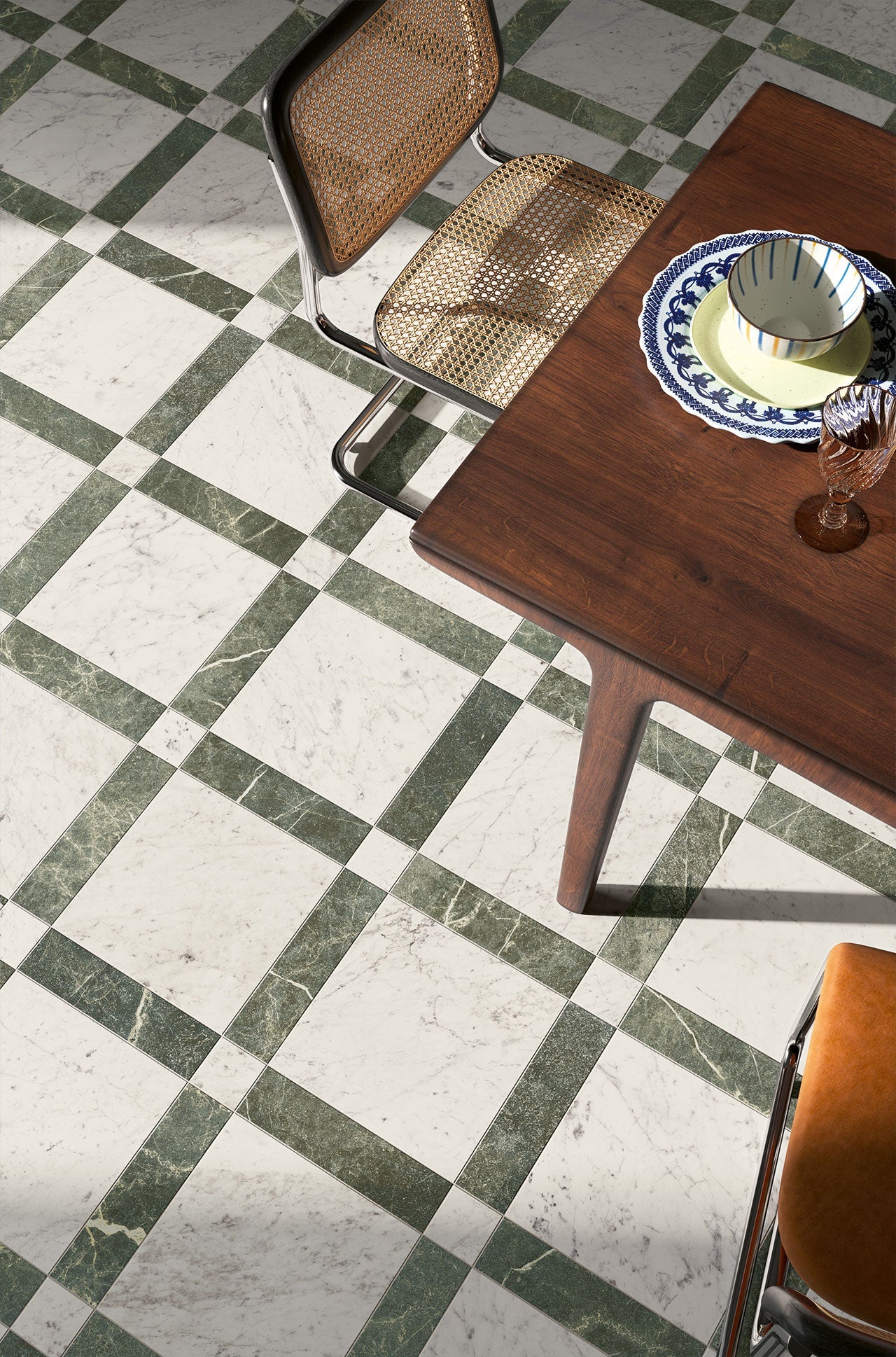 Schachbrett - Fliesen Checkerboard Inspirations