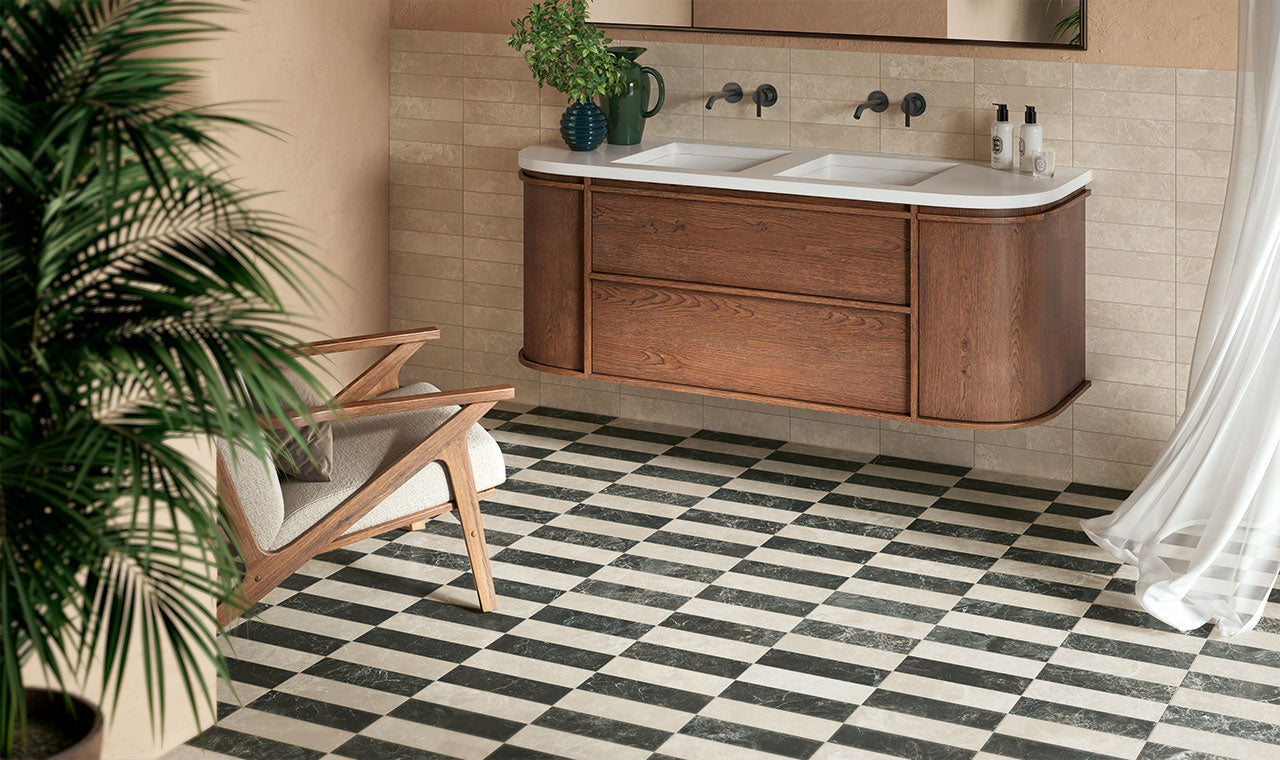Schachbrett - Fliesen Checkerboard Inspirations