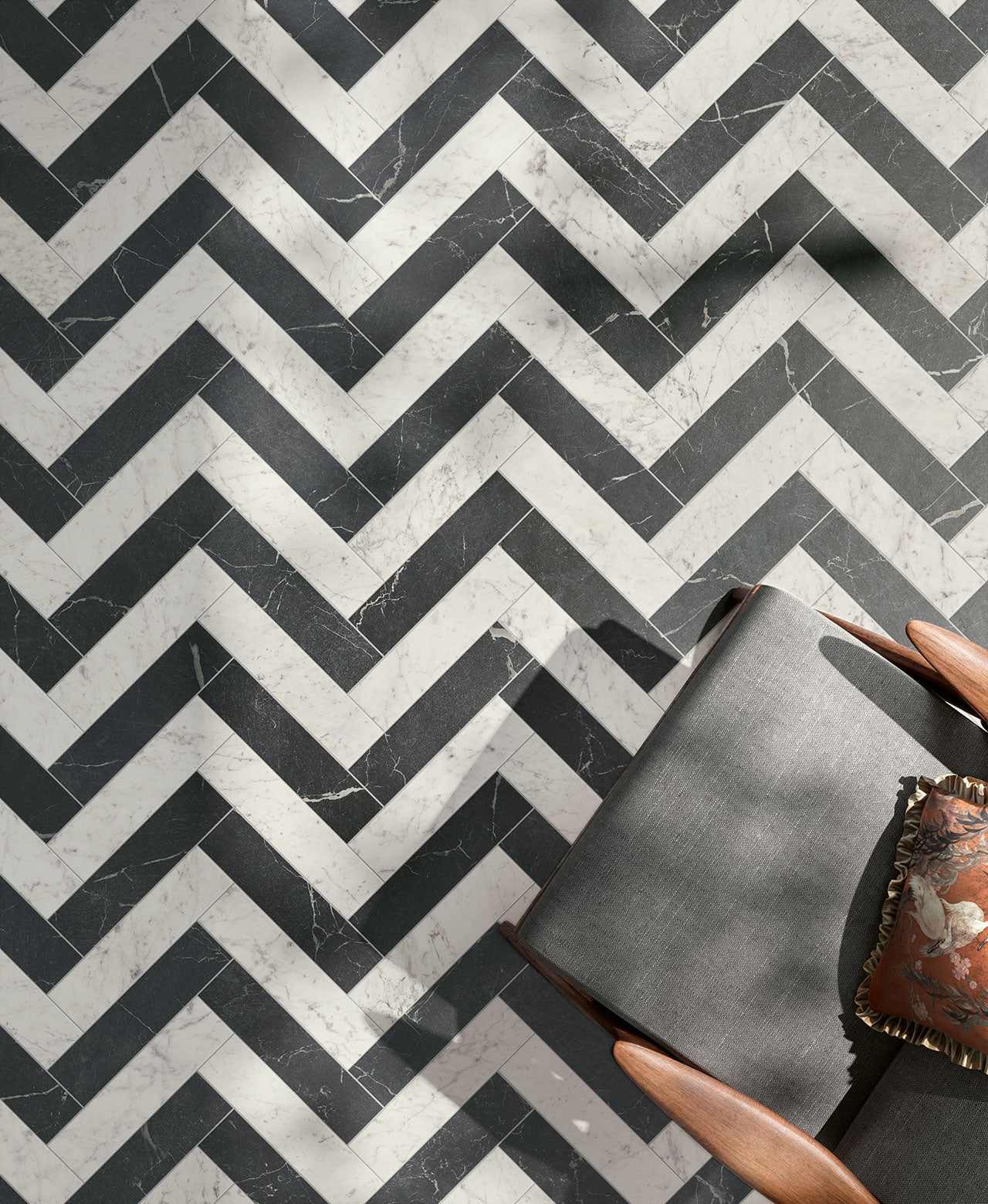 Schachbrett - Fliesen Checkerboard Inspirations