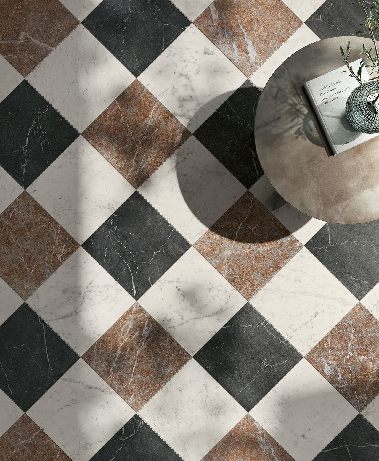 Schachbrett - Fliesen Checkerboard Inspirations