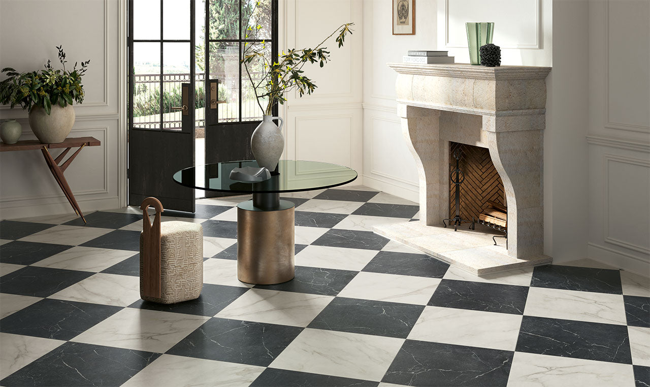 Schachbrett - Fliesen Checkerboard Inspirations