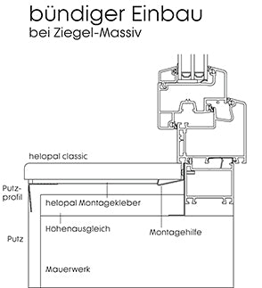 Fensterbänke Gussmarmor Helopal Classic