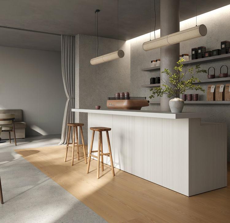 Metropolis – Feinsteinzeug in moderner Betonoptik für Wand und Boden - Casalgrande Padana