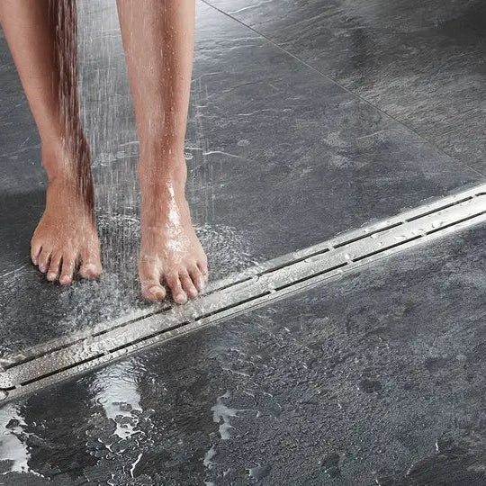 Schlüter®-KERDI-LINE Set A Duschrinne Komplett-Set – bodenebene Dusche