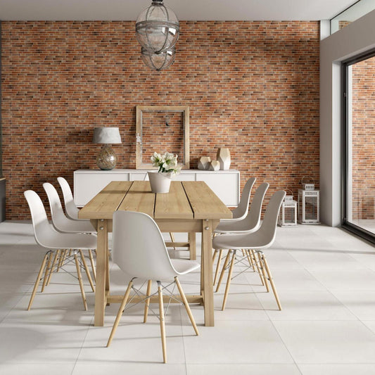 Castrovillari pearl 75X75cm Tau Ceramica Zement-Optik