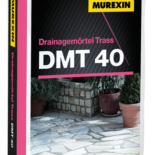 Drainagemörtel  Trass DMT 40 Murexin 30 KG - für wasserdurchlässige Verlegung