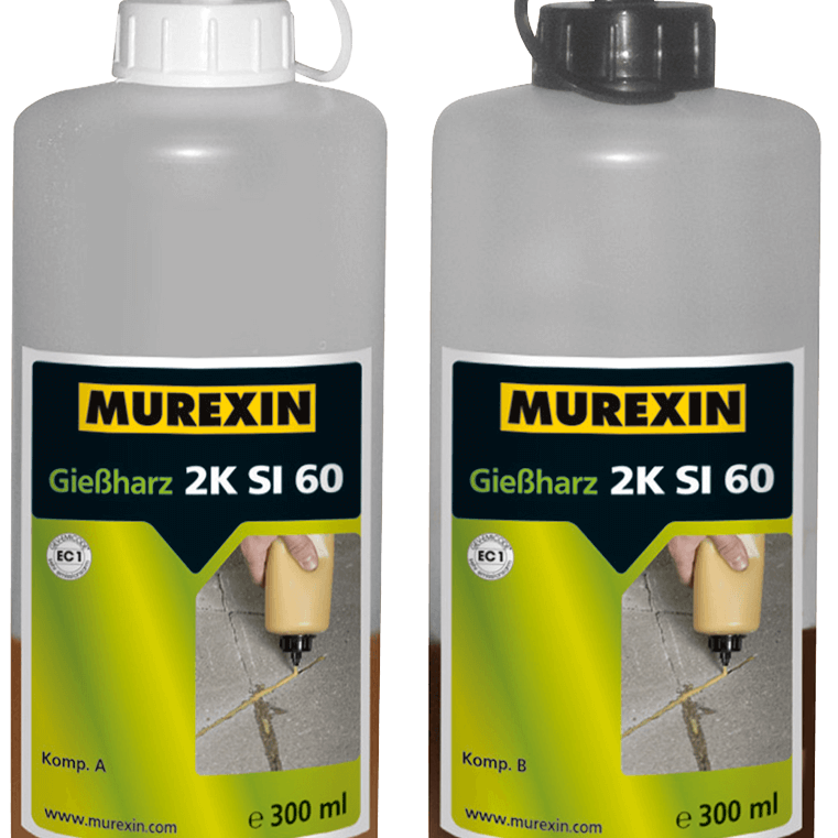 Casting resin 2K A+B SI 60 Murexin - For closing cracks in screeds