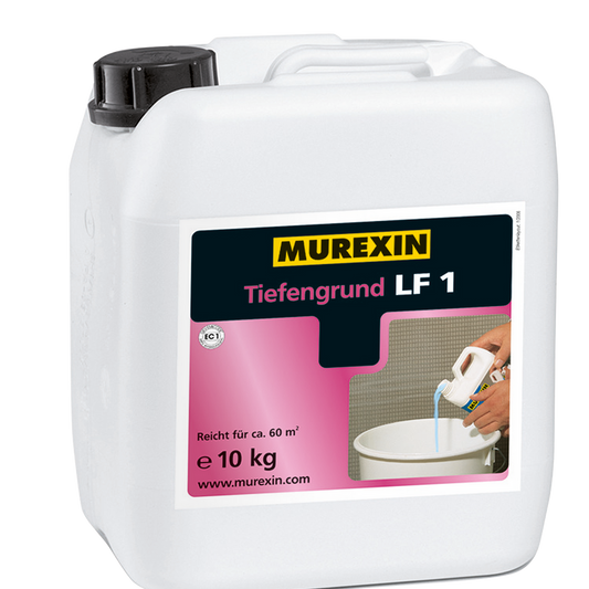 Tiefgrund LF1 Murexin - synthetic resin primer as an adhesive bridge for all substrates 
