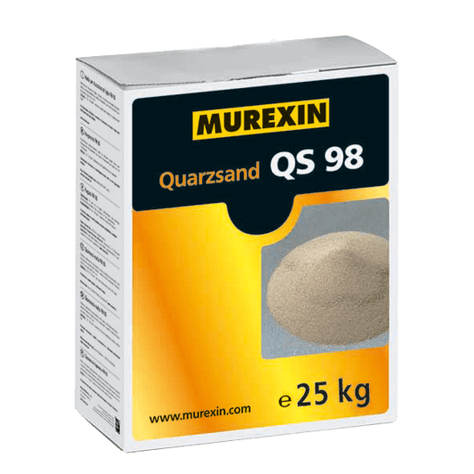 Quartz sand QS 98 Murexin 25Kg - For closing cracks in screeds 