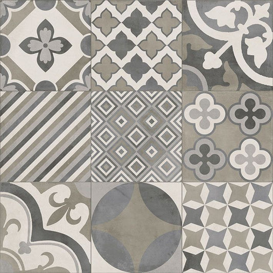 Decorative floor and wall tiles Rivet from Tau Ceramica Spain 60X60cm
